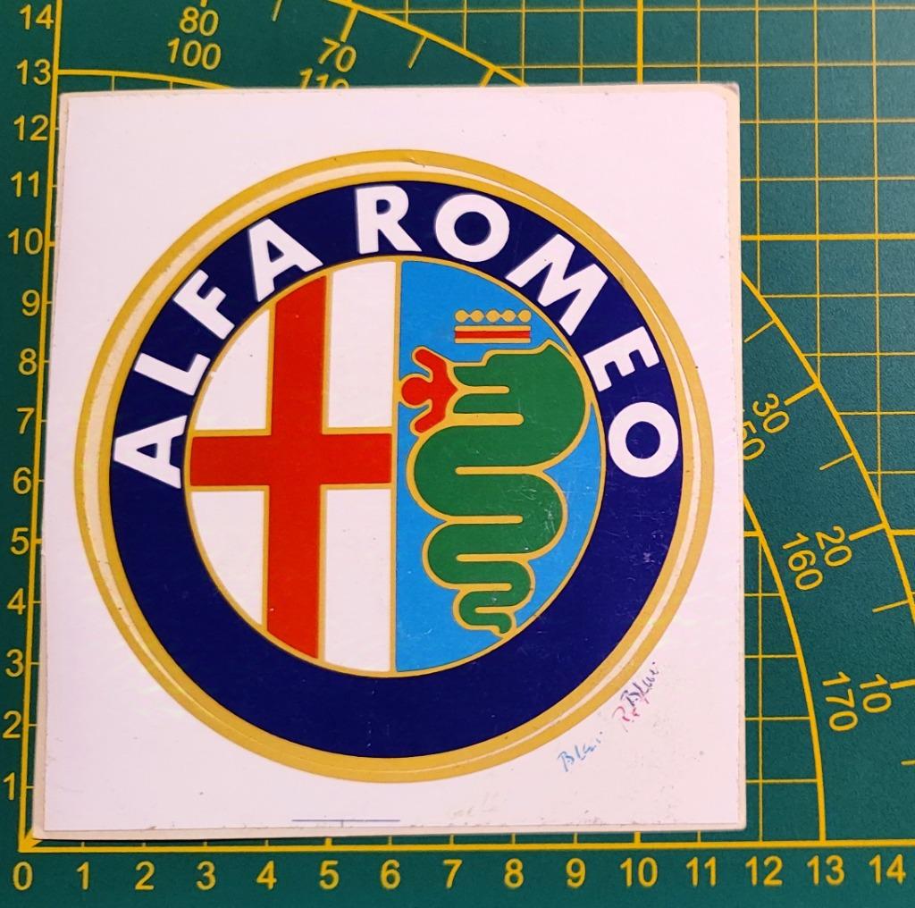 Sticker Alfa Romeo logo, Ophalen of Verzenden