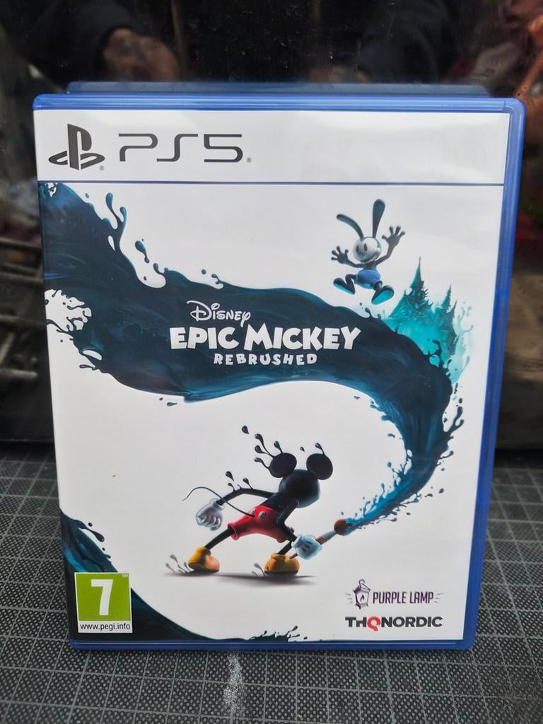 Te koop of ruil disney epic mickey playstation 5 ps 5, Enlèvement ou Envoi