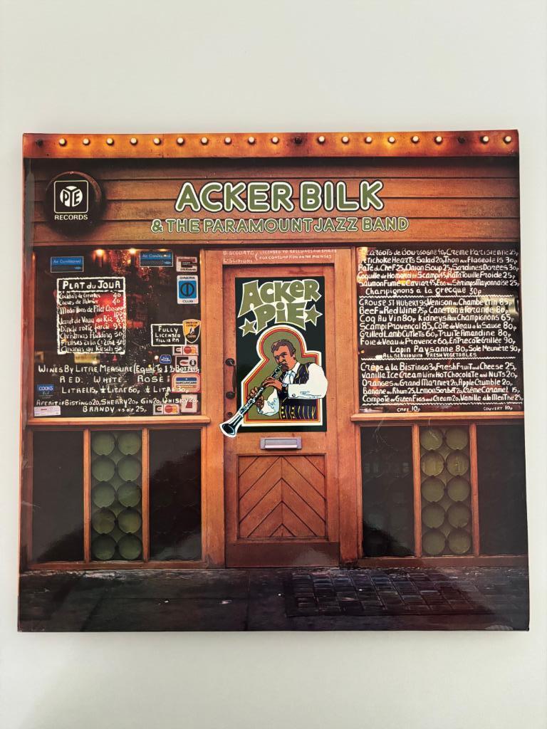 Acker Bilk And The Paramount Jazz Band ‎– Acker Pie 1972, Cd's en Dvd's, Vinyl | Jazz en Blues, Zo goed als nieuw, Jazz, 1960 tot 1980