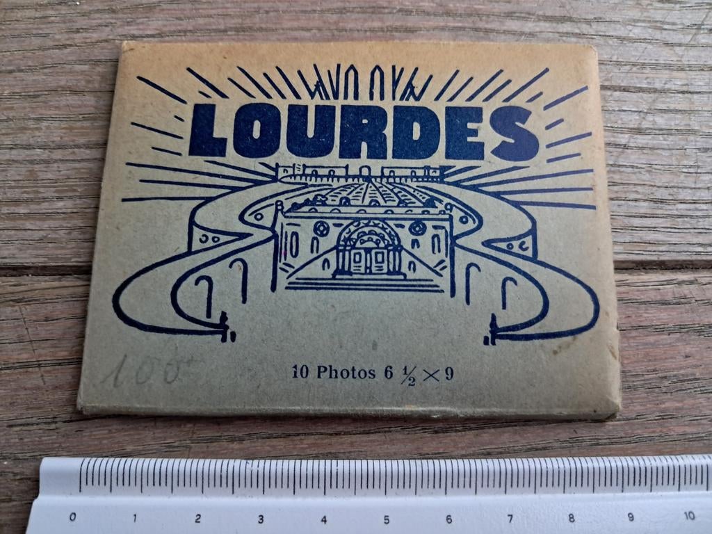 Pakje met 10 snapfoto's 'Lourdes', Ophalen of Verzenden