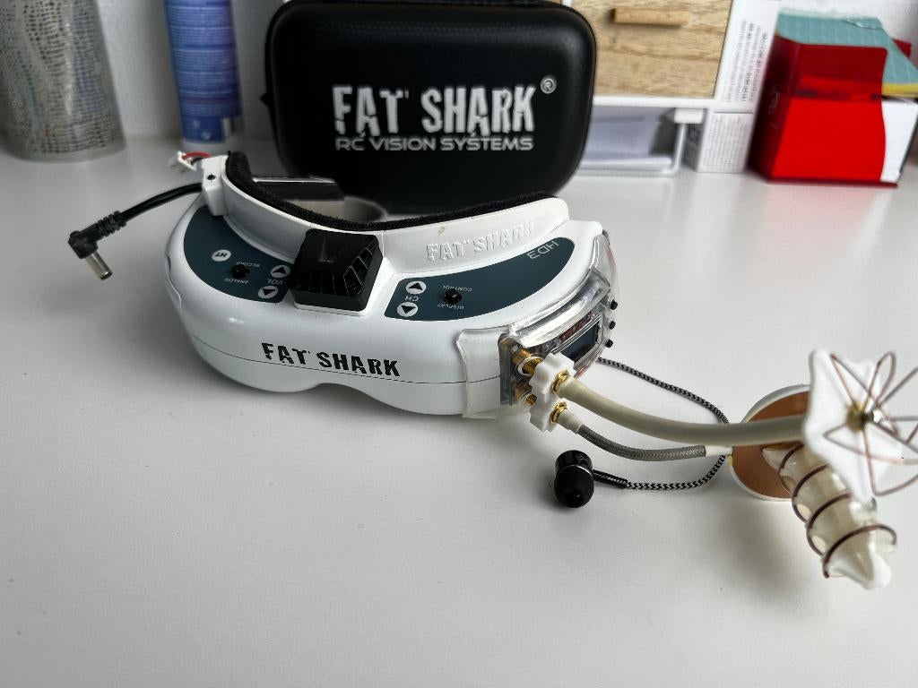 Fatshark HD3 (Masque drone FPV), Ophalen of Verzenden, Gebruikt
