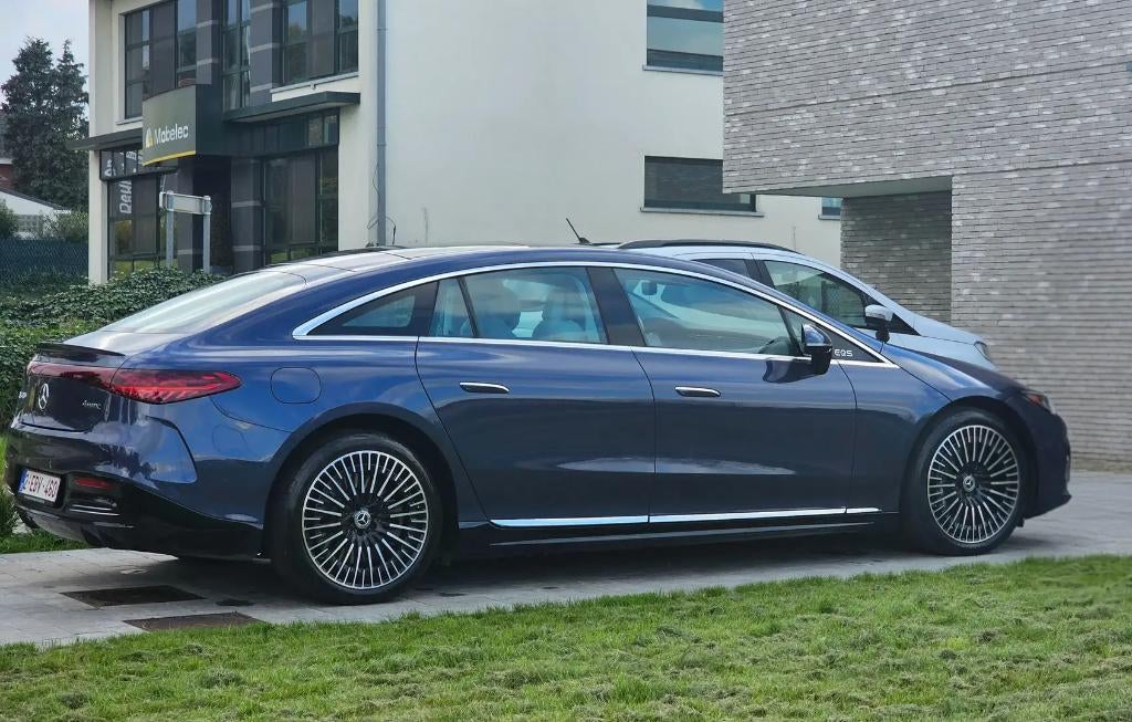 Mercedes-Benz EQS EQS 107.8 kWh 580 4-Matic AMG Line, Autos, Cuir, Achat, Euro 6, 3060 kg