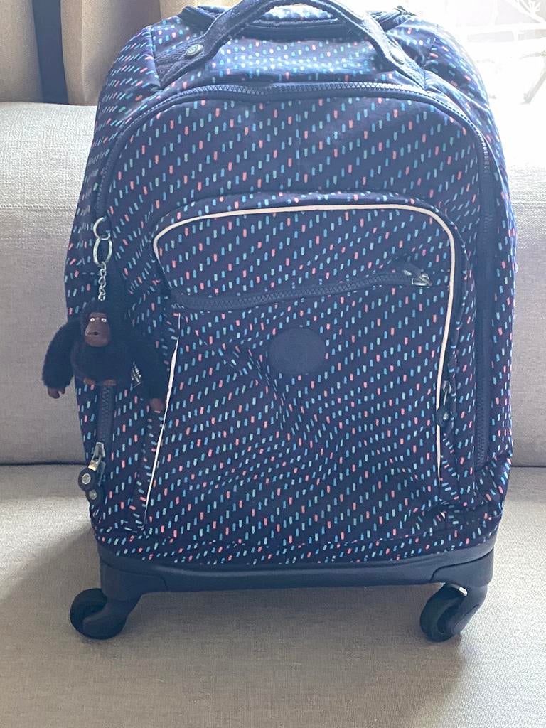 Kipling school tas / rugzak met wielen, Ophalen, Zo goed als nieuw
