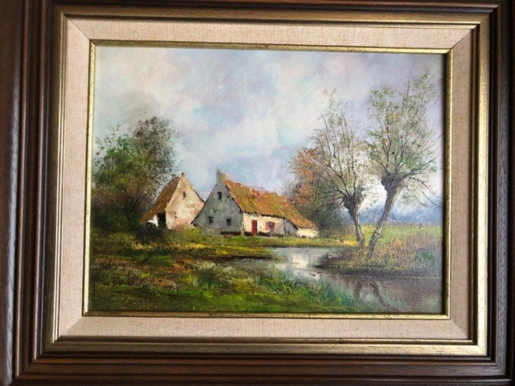 Peinture à l'huile, Antiquités & Art, Art | Peinture | Classique, Enlèvement