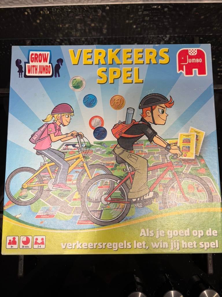 Jumbo Verkeersspel - Leer de verkeersregels (8+ jaar), Ophalen of Verzenden, Zo goed als nieuw