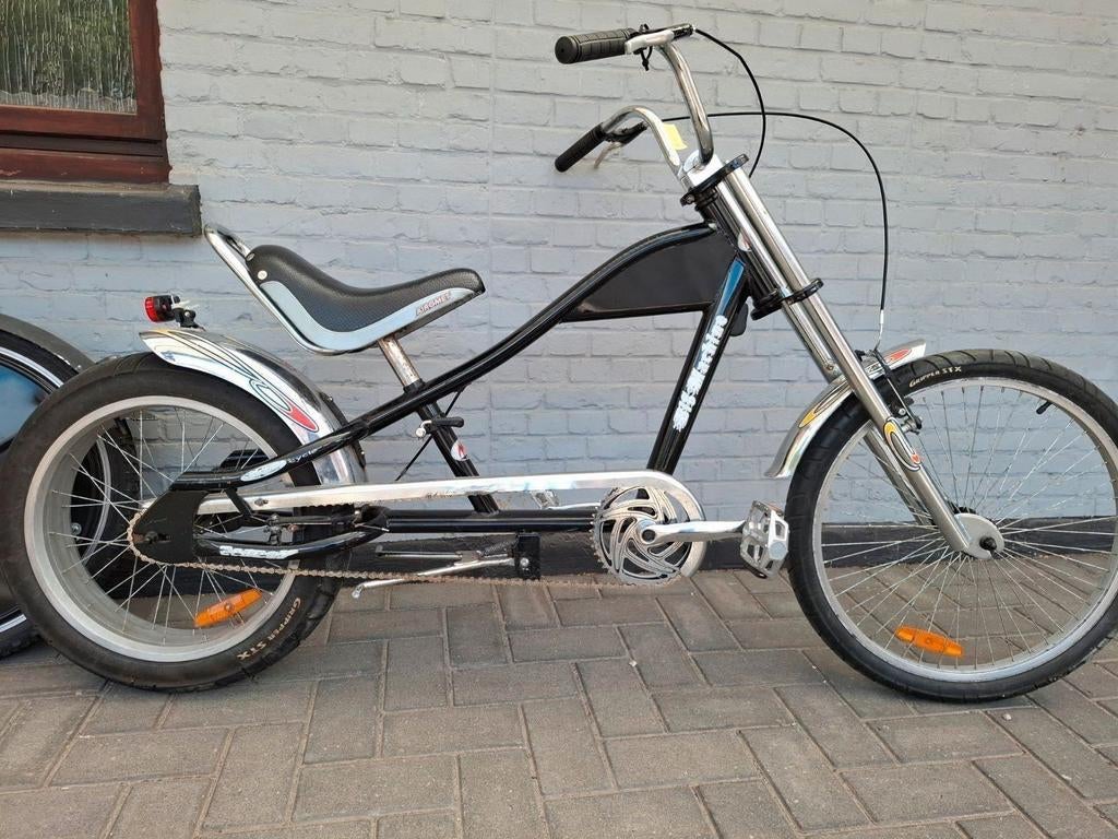 Stoere chopperfiets voor kinderen tot 12 jaar, Fietsen en Brommers, Ophalen