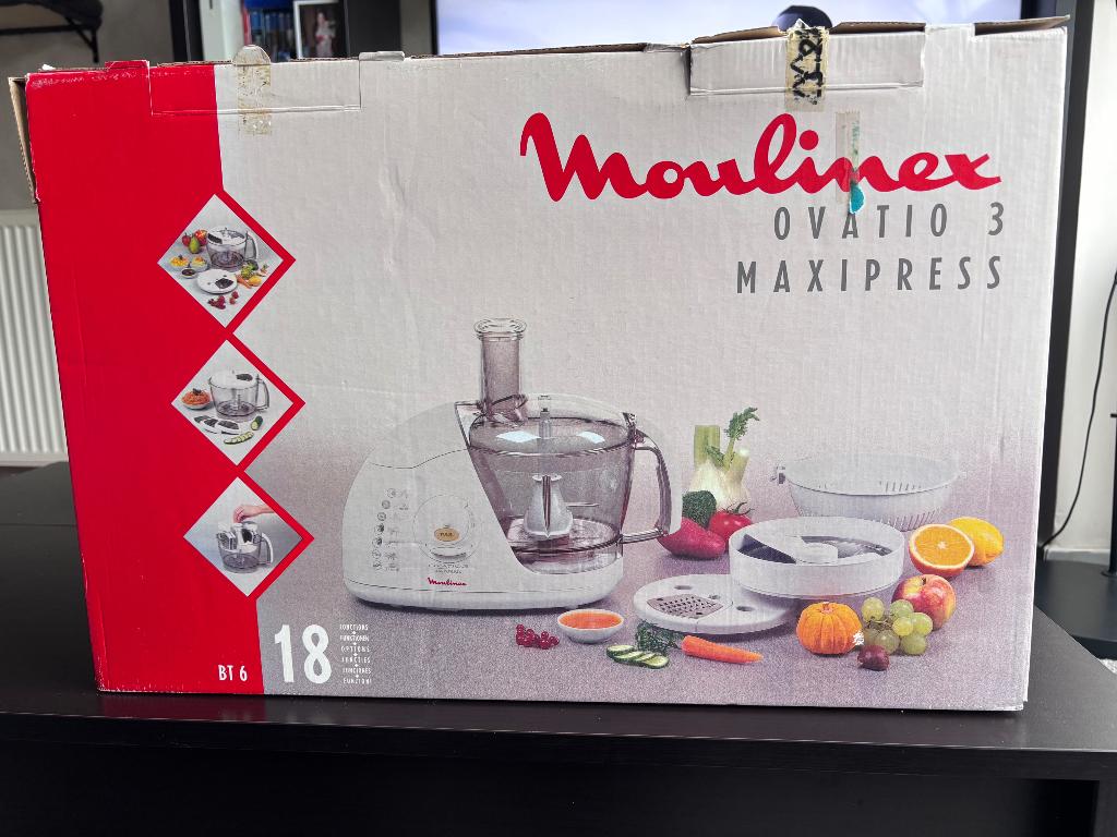 Moulinex Ovatio 3 maxipress 18 fonctions, Electroménager, Enlèvement ou Envoi, Neuf, Électrique, Presse-agrumes