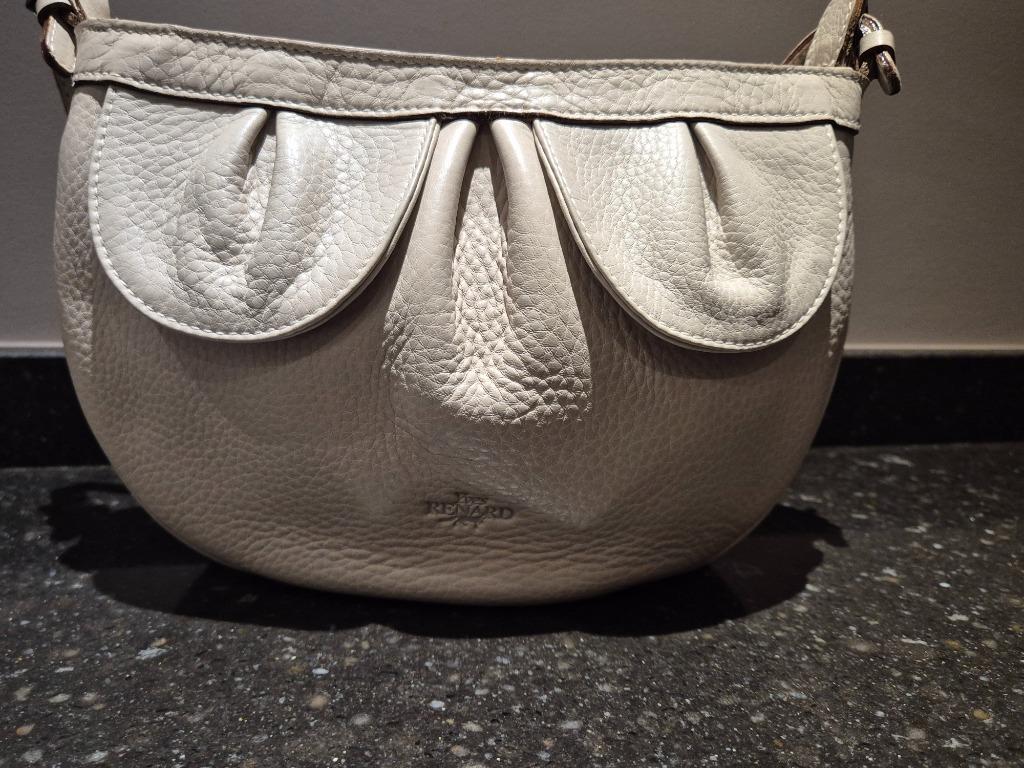 Yves Renard leren tas., Ophalen of Verzenden, Nieuw, Overige kleuren, Handtas