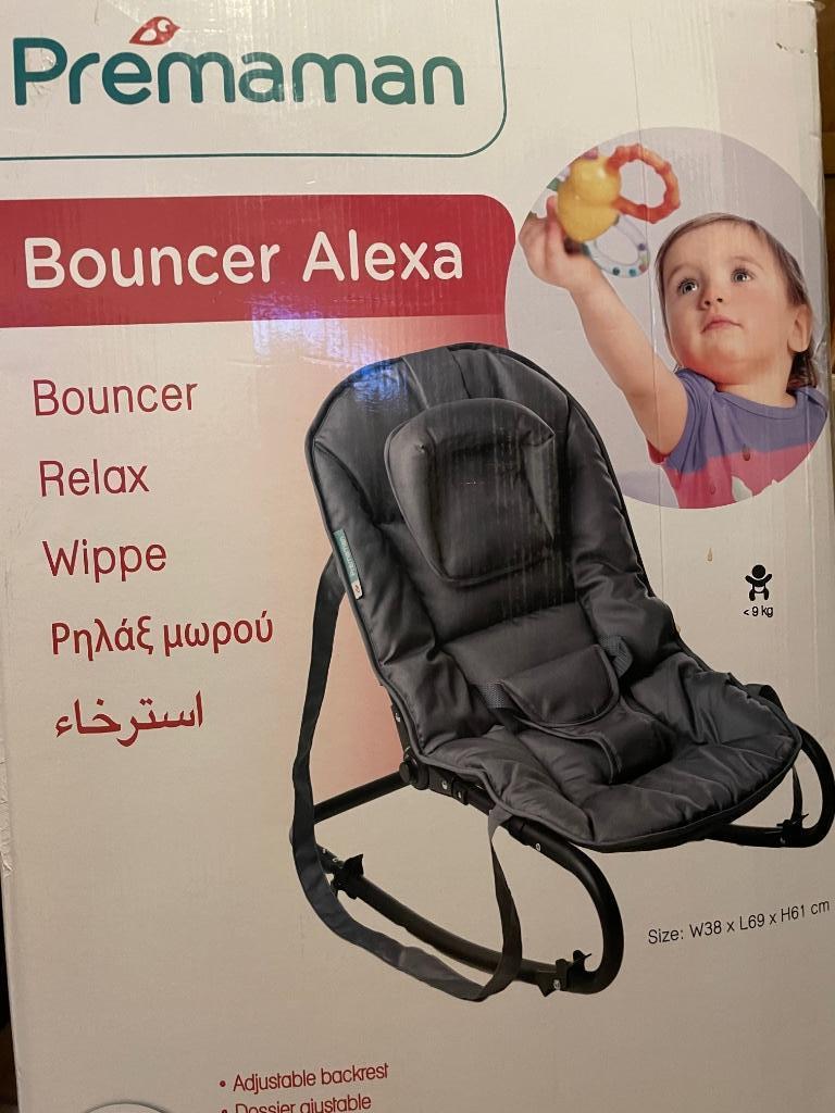 Neuf - Transat relax ‘alexa’ premaman, Enfants & Bébés, Enlèvement, Neuf, Chaise rebondissante, Autres marques