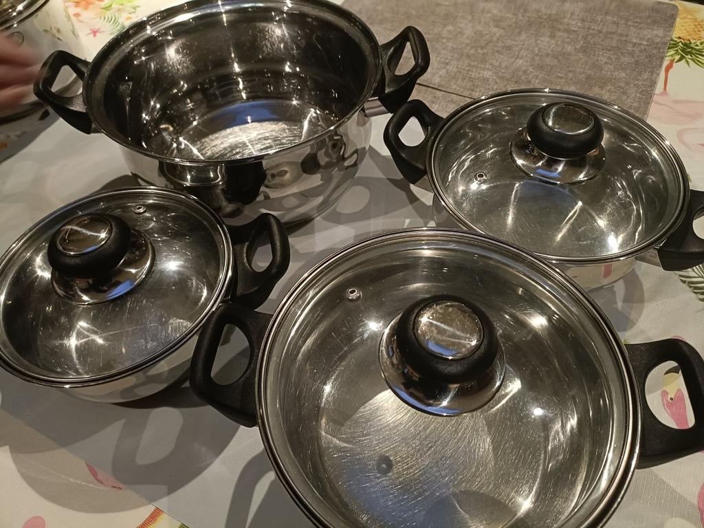 Set kookpotten, Maison & Meubles, Enlèvement ou Envoi, Utilisé