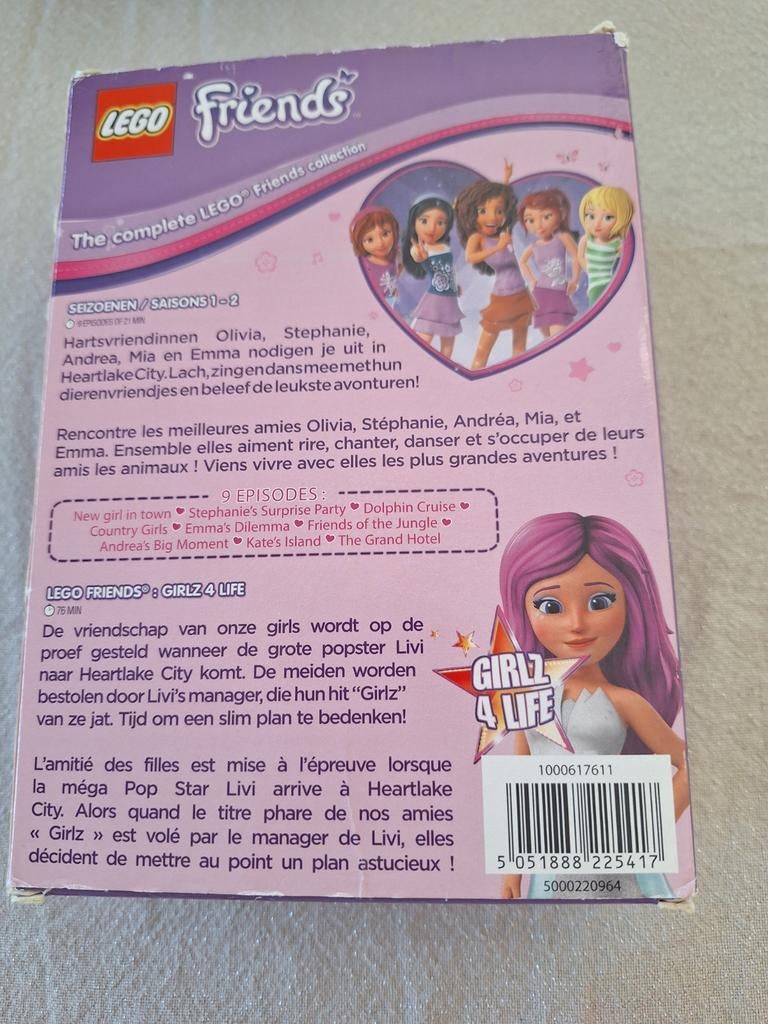 Lego Friends DVD box, Vanaf 6 jaar, Ophalen of Verzenden, Gebruikt, Film