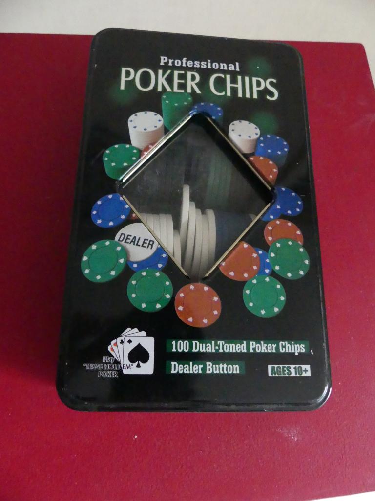 Jetons de poker, Hobby & Loisirs créatifs, Enlèvement ou Envoi, Utilisé