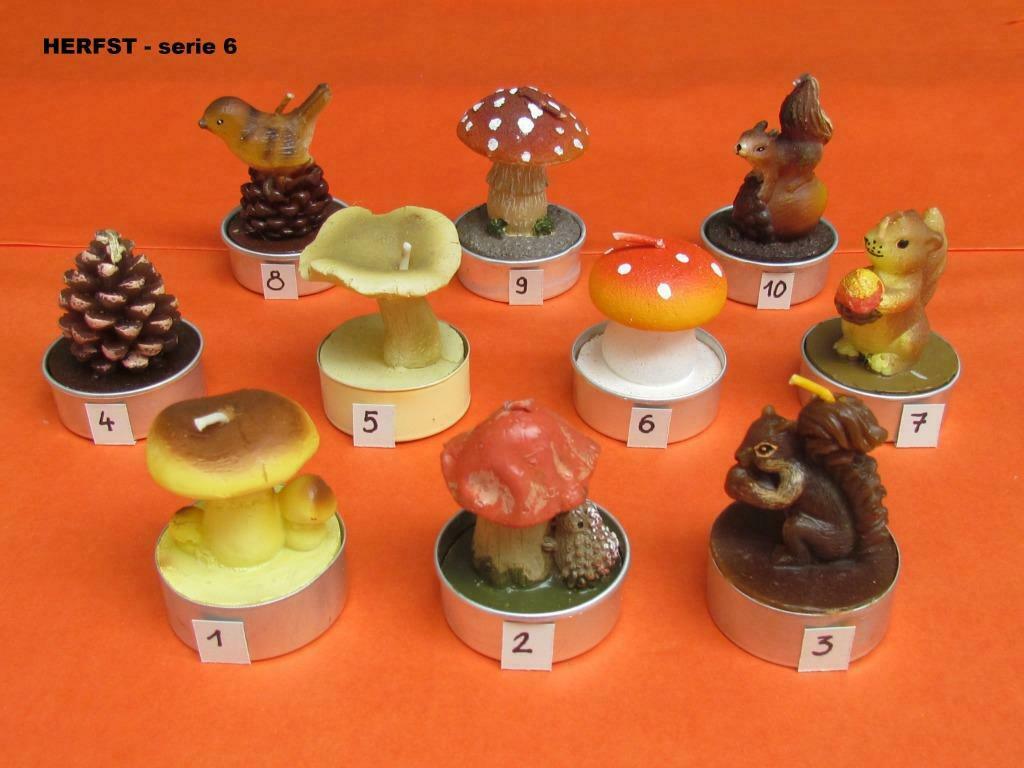 Herfst theelichtjes - serie 6, Collections, Collections Autre, Neuf, Enlèvement ou Envoi