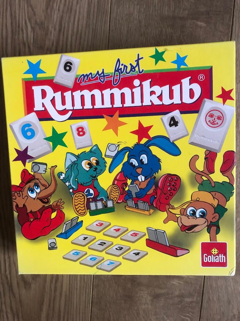 Rummikub junior, Ophalen of Verzenden, Zo goed als nieuw, Ontdekken