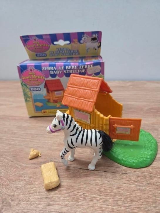 Littlest Petshop Kenner/Hasbro : Zoo Baby Zebra 1994, Ophalen of Verzenden, Zo goed als nieuw