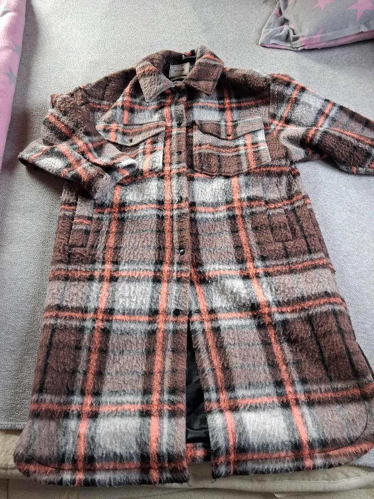 Jas lang merk pimkie (with wool) – maat L, Kleding | Dames, Pimkie, Ophalen of Verzenden, Gedragen, Maat 42/44 (L)