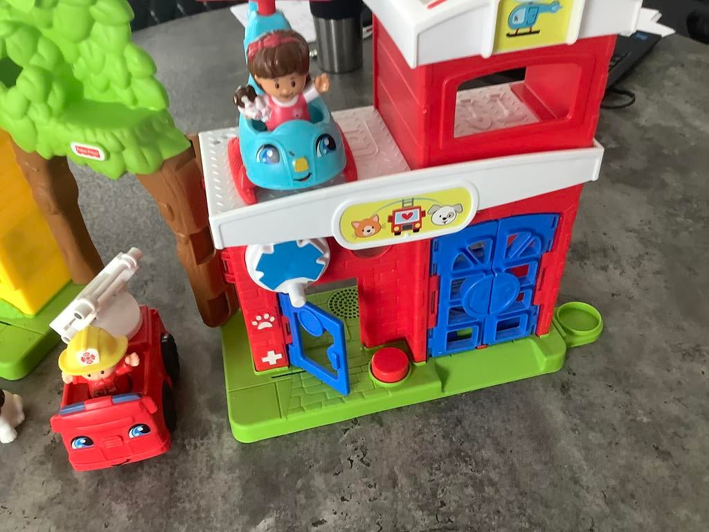 Brandweerkazerne Fisher Price, Enlèvement, Comme neuf