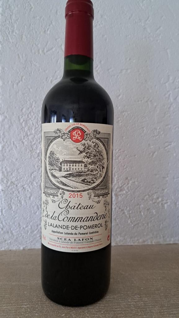 Chateau de la commanderie 2015, Verzamelen, Wijnen, Ophalen
