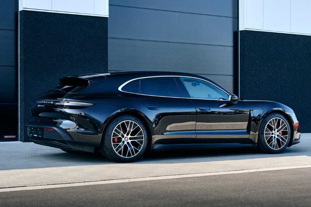 Porsche Taycan 4S Sport Turismo 2023, Auto's, Automaat, Testrit aan huis, USB, Zwart