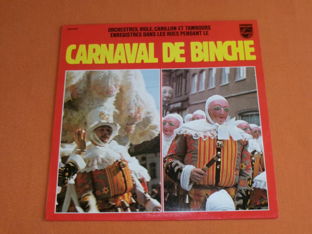 DISQUE / VINYL 33 TOURS : * CARNAVAL DE BINCHE *, Enlèvement, Utilisé, Autres formats