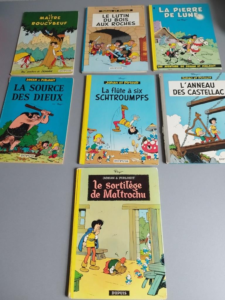 Johan et Pirlouit Divers titres EO et rééditions Peyo, Série complète ou Série, Enlèvement ou Envoi, Utilisé