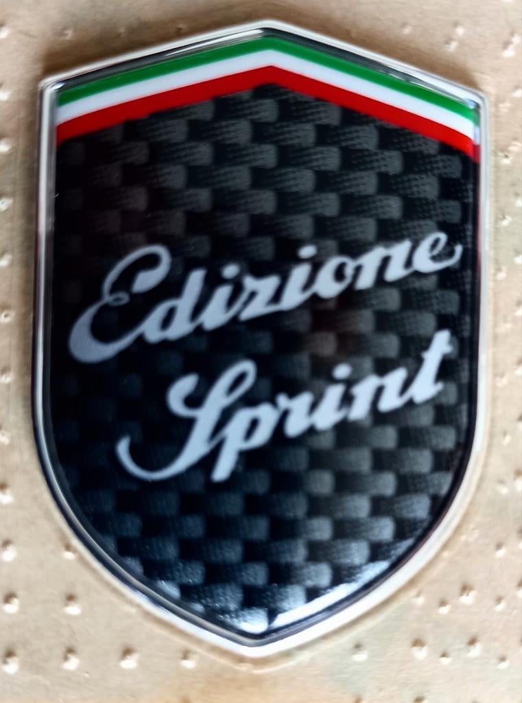 Alfa Romeo mito 159 147 gt "edizione sprint" badge original, Enlèvement ou Envoi, Neuf, Alfa Romeo
