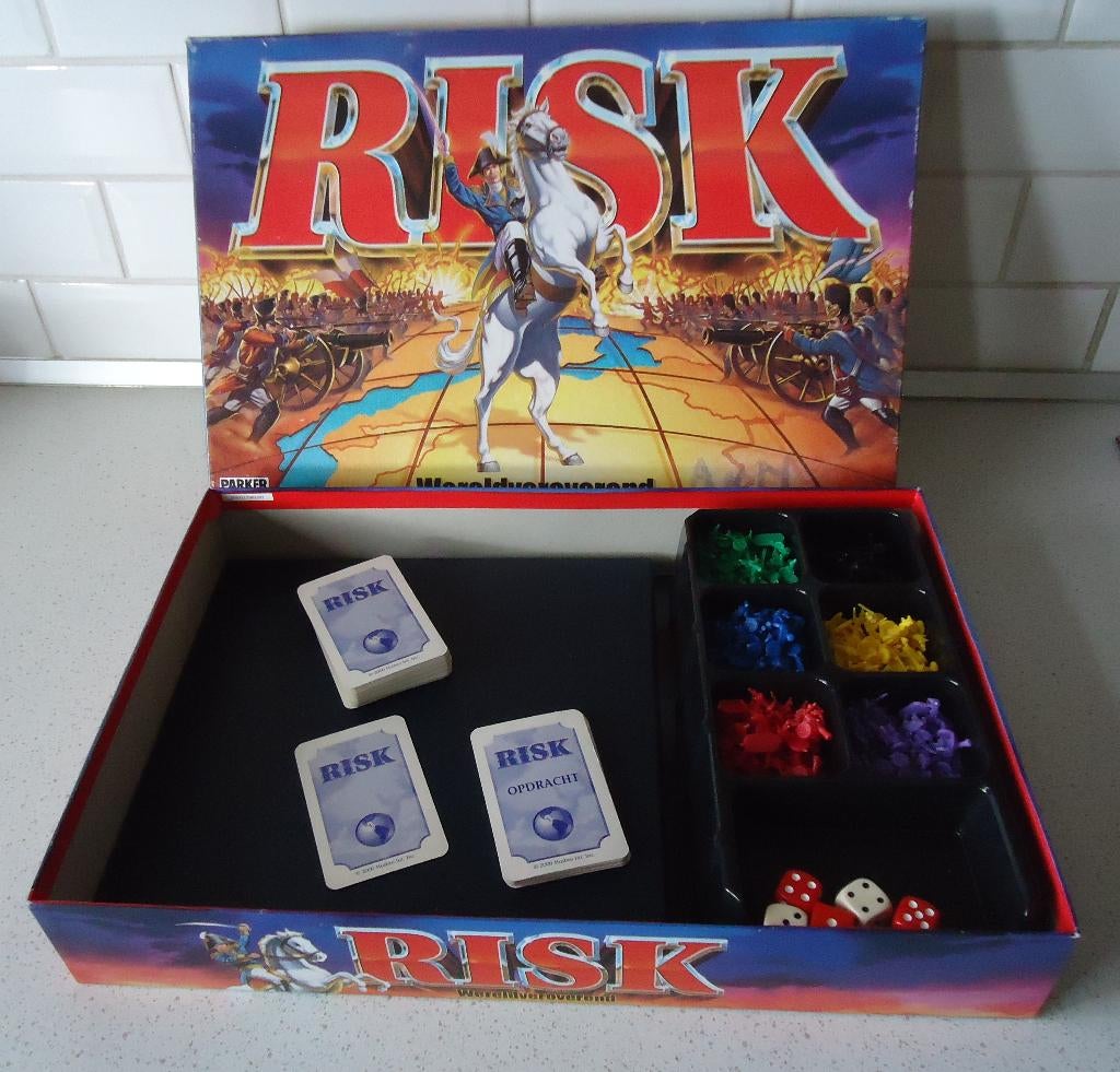 RISK van Parker in goede staat !, Een of twee spelers, Ophalen of Verzenden, Gebruikt, Parker