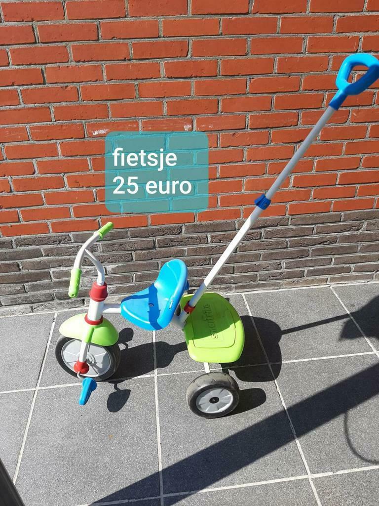 Peuterfiets, Fietsen en Brommers, Ophalen, Gebruikt, Duwstang