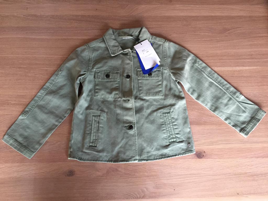 Veste en jeans kaki cks 10ans neuve, Neuf, Pull ou Veste, Cks, Enlèvement