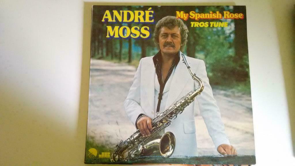 Lp's van André Moss en Malando, Enlèvement ou Envoi, Utilisé, 12 pouces