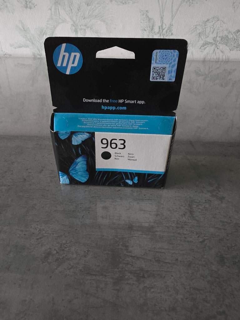 HP 963 originele zwarte inktcartridge, Ophalen, Cartridge, HP