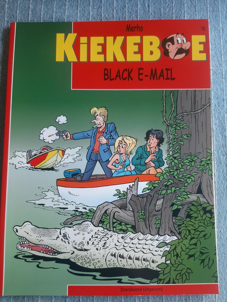 Kiekeboe  - Black e-mail - nr 90, Enlèvement, Comme neuf, Merho