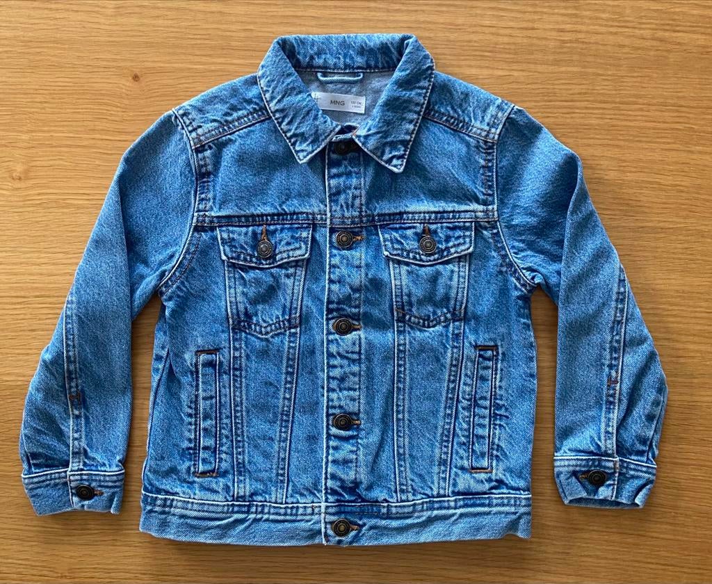 Veste en jeans Mango - 7 ans - 17€, Comme neuf, Mango, Garçon
