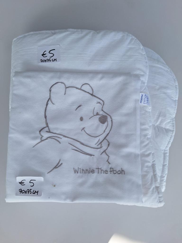 Laken en Deken Winnie The Pooh, Kinderen en Baby's, Dekens, Slaapzakjes en Inbakerproducten, Ophalen, Zo goed als nieuw, Deken