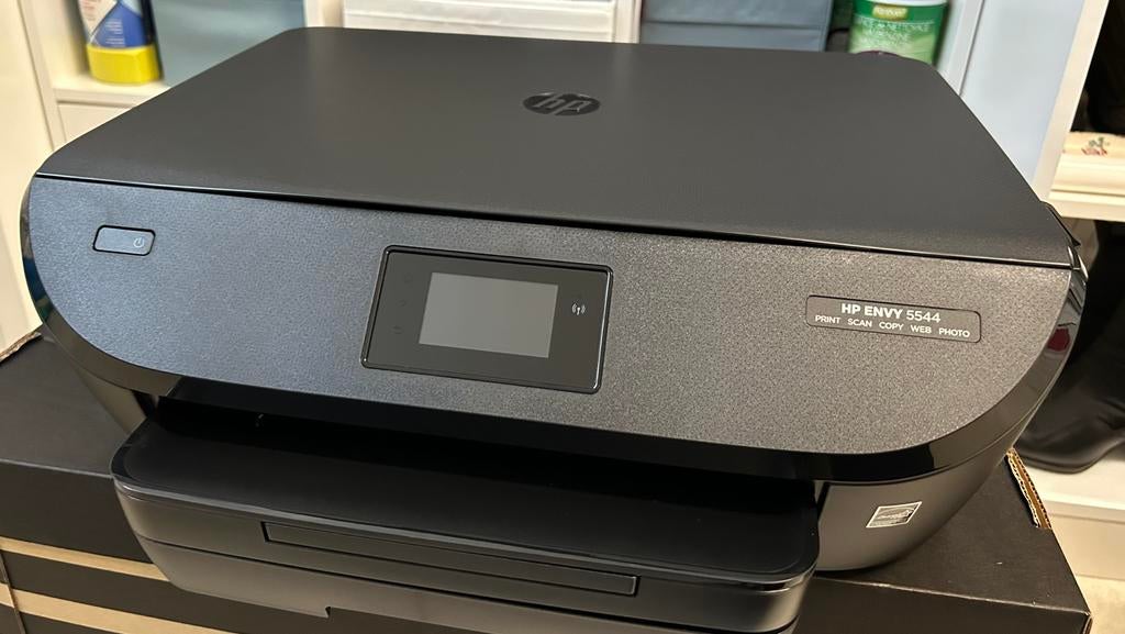 HP ENVY 5544- PRINT SCAN COPY WEB PHOTO, Computers en Software, Printers, Ophalen, Zo goed als nieuw