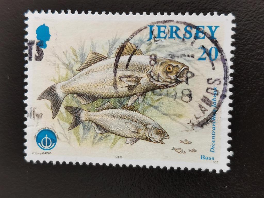 Jersey 1998 - pêche - Bassin d'Europe, Enlèvement ou Envoi, Affranchi