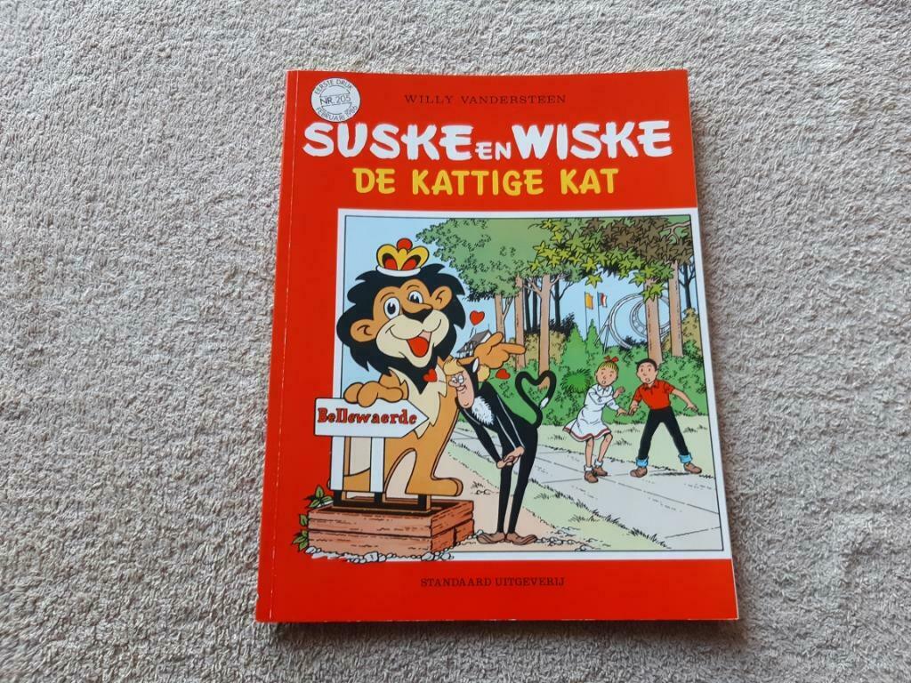 Suske en Wiske.205.De kattige kat., Une BD, Enlèvement ou Envoi, Utilisé