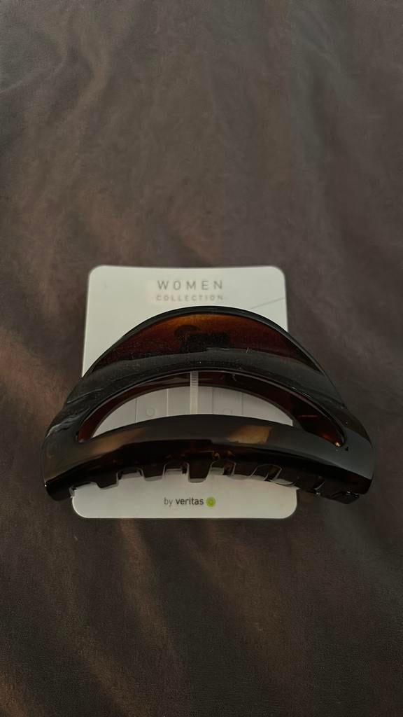 Haarspel Veritas bruin, Handtassen en Accessoires, Ophalen of Verzenden, Nieuw, Haarspeld