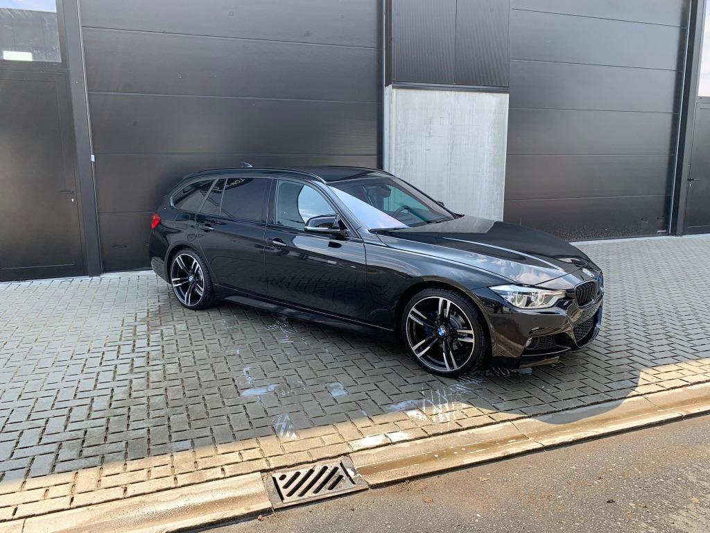 BMW 318iA Touring M-PAKKET* LED FULL BLACK, Autos, 100 kW, Achat, Euro 6, Entreprise