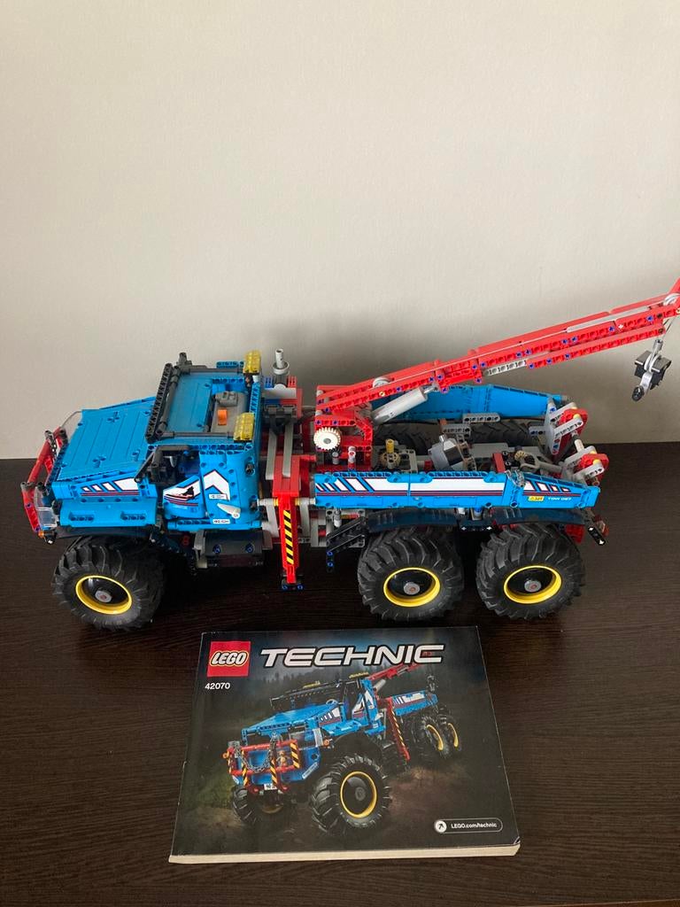 Lego technic 42070 6*6 allterrain sleepwagen, Enlèvement ou Envoi, Comme neuf, Lego