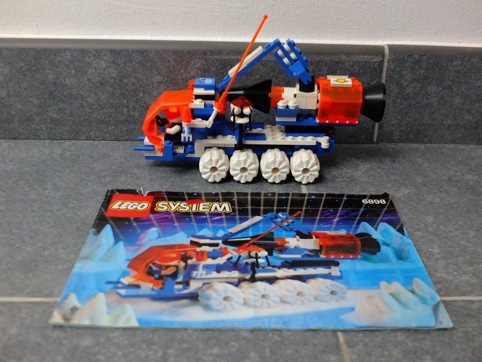 Lego System 6898 - Véhicule planète de glace (Ice-Sat), 1993, Enlèvement ou Envoi, Accessoires inclus, Lego, Ensemble complet