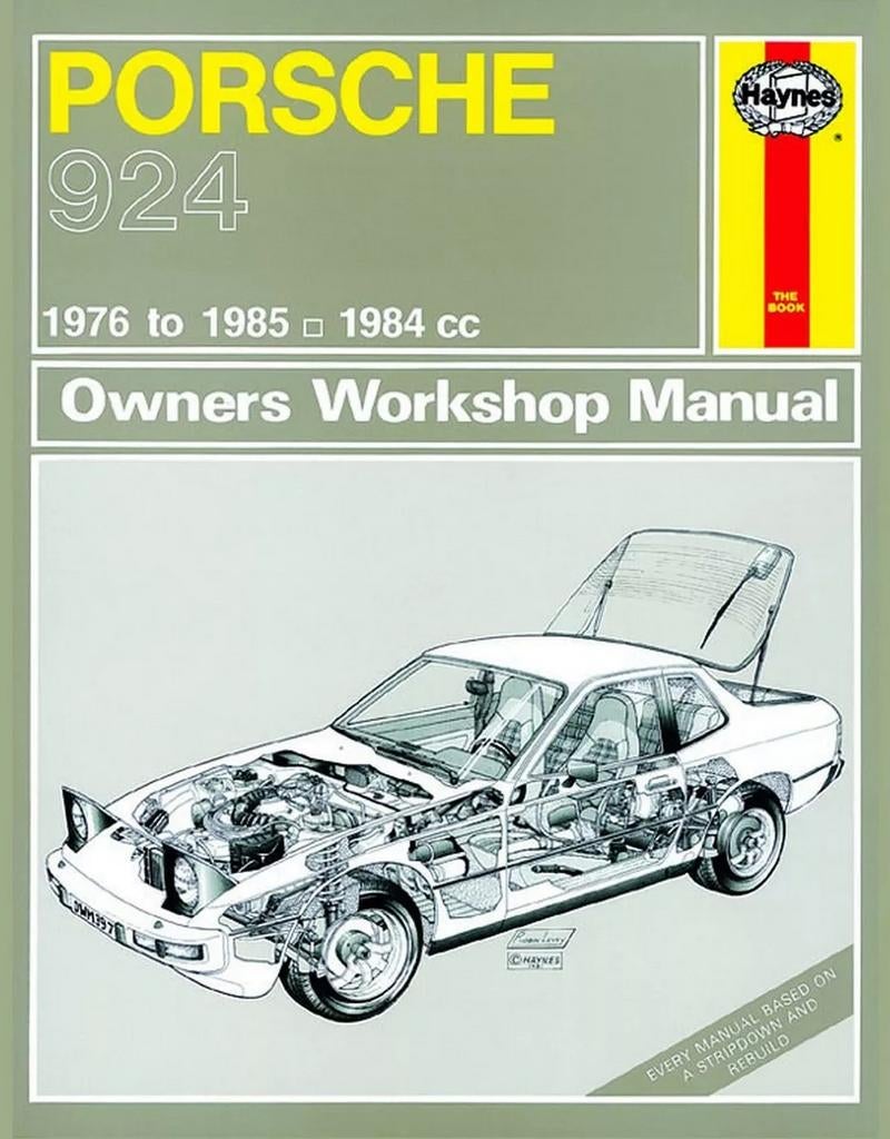 Porsche 924 haynes workshop manual vraagbaak Nieuw, Auto diversen, Handleidingen en Instructieboekjes, Ophalen of Verzenden
