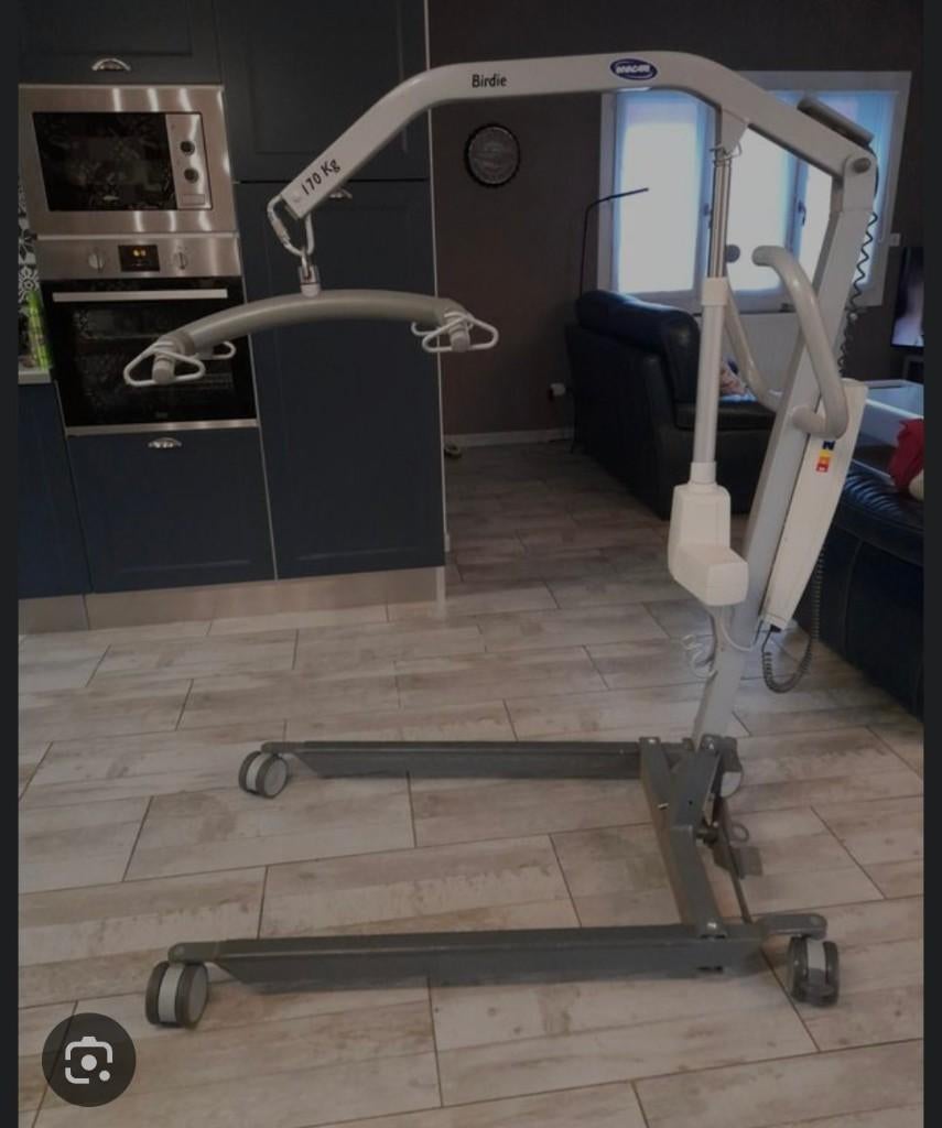 Palan leve malade electrique, Envoi, Utilisé