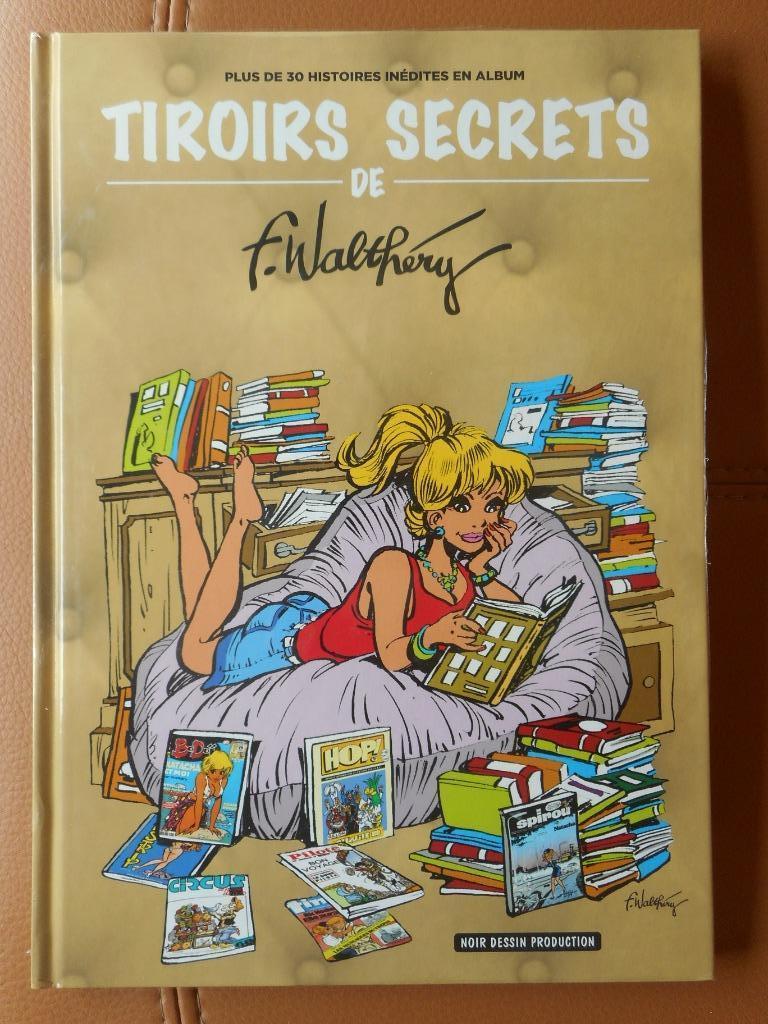 De geheime laden van Walthéry (nieuwstaat onder cello), Boeken, Eén stripboek, Ophalen of Verzenden, Nieuw, Walthery
