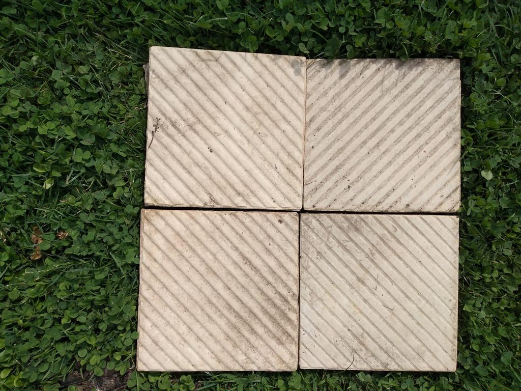 8 M2 de pavés en grès jaune, Enlèvement, Utilisé