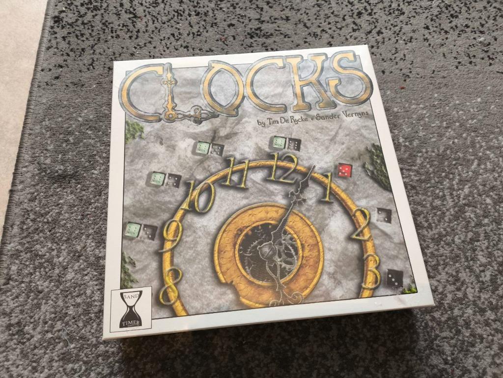 Clocks - Dobbelspel, Hobby en Vrije tijd, Ophalen of Verzenden, Nieuw, Enigma