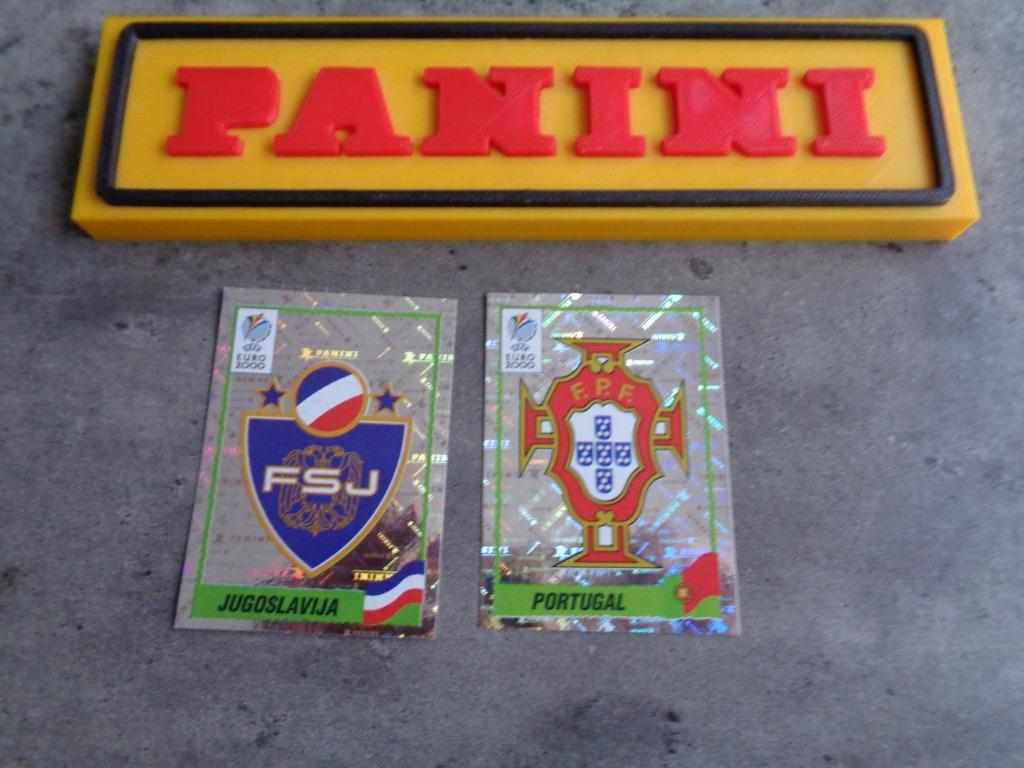 PANINI FOOTBALL STICKERS EURO 2000 Emblèmes du Championnat d, Enlèvement ou Envoi
