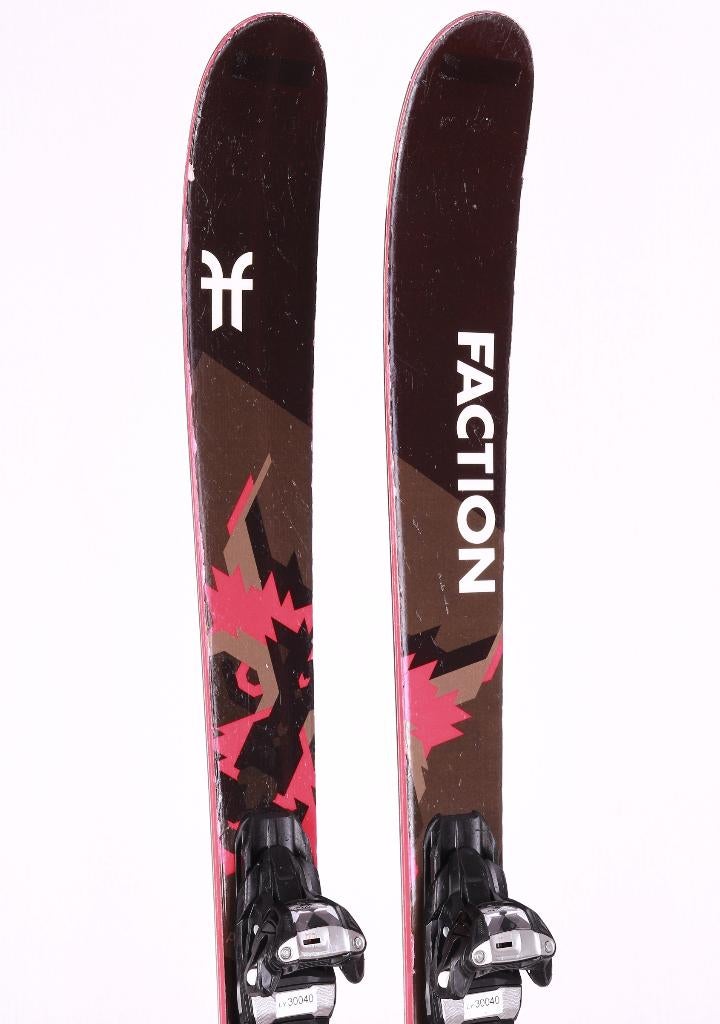 145 freeride ski's FACTION PRODIGY 0.5, black, grip walk, 140 tot 160 cm, Gebruikt, Ophalen of Verzenden, Carve