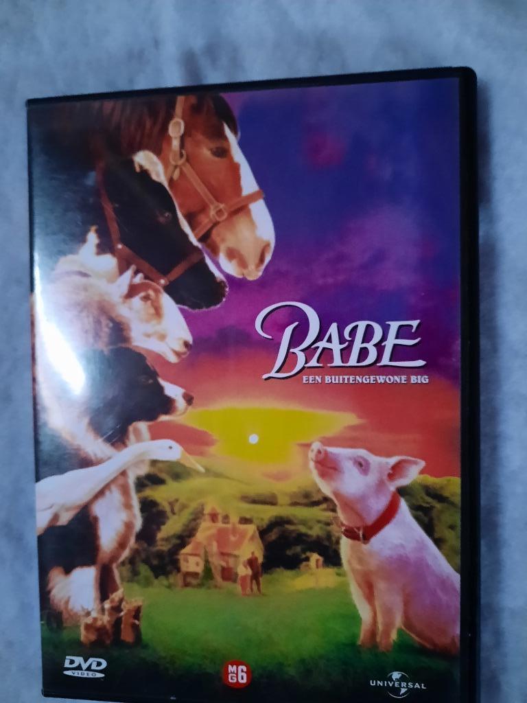 DVD - BABE - Een buitengewone big, Cd's en Dvd's, Dvd's | Kinderen en Jeugd, Film, Dieren, Ophalen of Verzenden