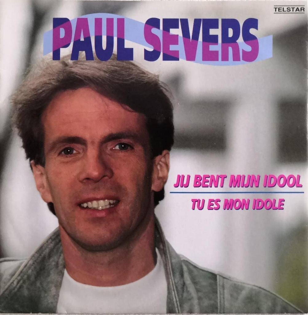 PAUL SEVERS - Jij bent mijn idool (single), 7 inch, Single, Ophalen of Verzenden, Zo goed als nieuw